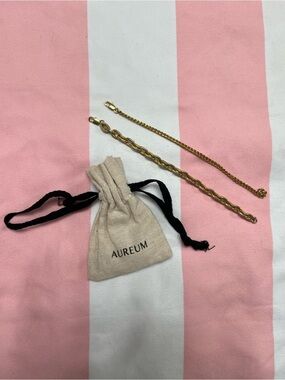 Aureum Gold-Tone Bracelets